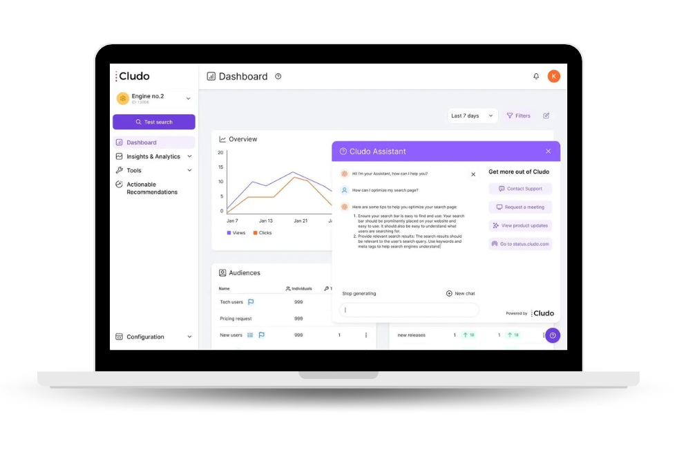 new mycludo qa chat