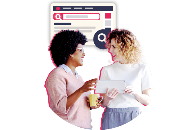 Partners with graphic Partners with graphic
