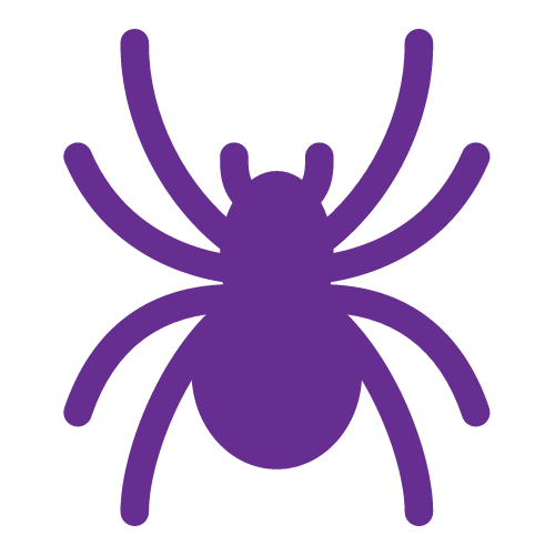 crawler spider purple